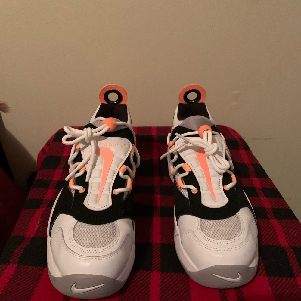 Womens Nike Air Swoopes II White/Orange PulseSz 10 - Picture 5 of 5